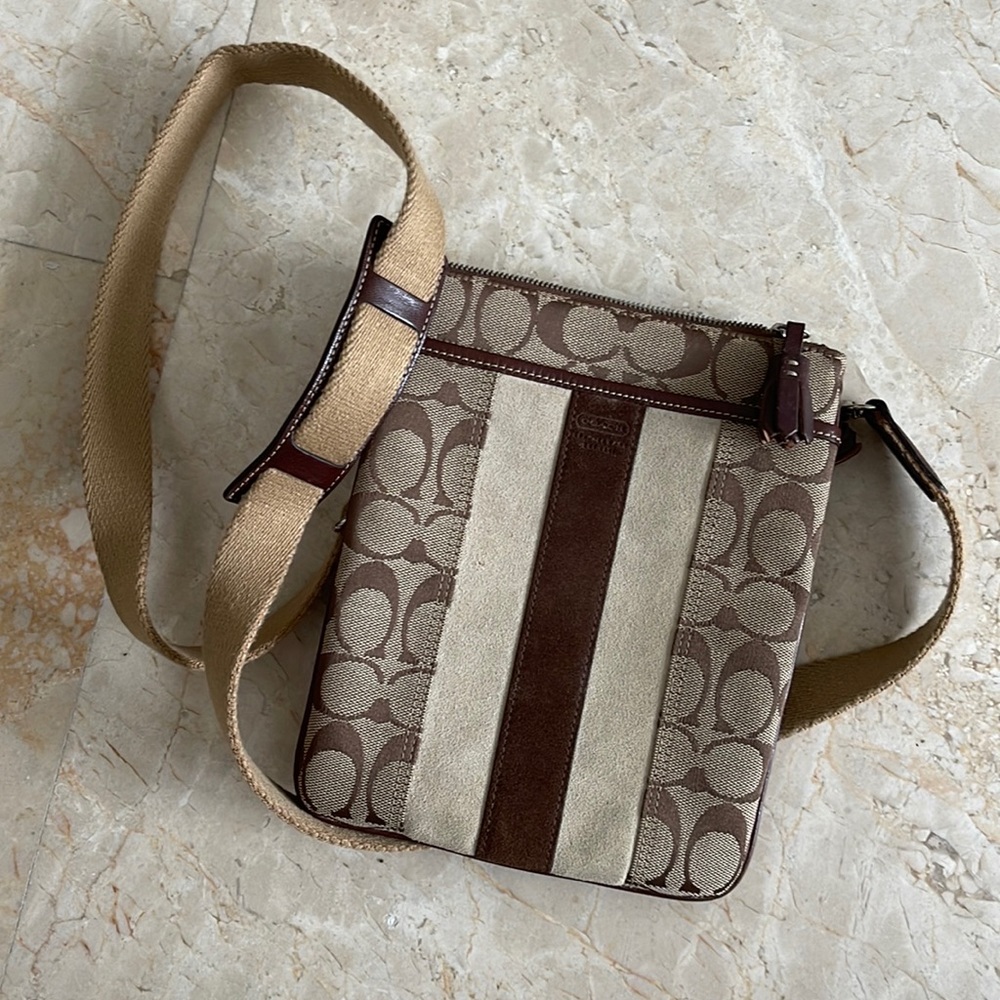 Coach crossbody messenger bag
